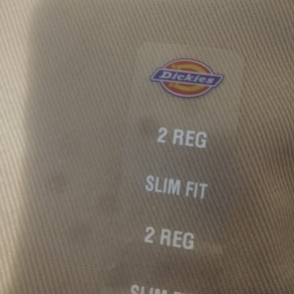 Women's Dickies slim fit work pants - Picture 3 of 3